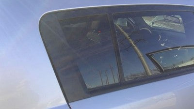 10-16 Kia Sportage Passenger Right Rear Vent Window Back Door Glass With Frame