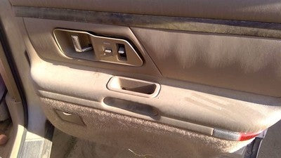 1994 Olds Eighty Eight Passenger Right Rear Inside Door Trim Panel Only Back Tan