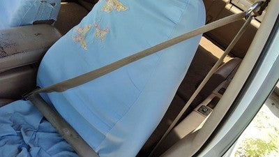 1993 Ford Explorer Driver Left Front Seat Belt Retractor Oem Shoulder Tan