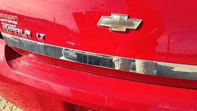 2011 Chevy Impala License Plate Trim Surround Panel Oem Tail Trunk Finish