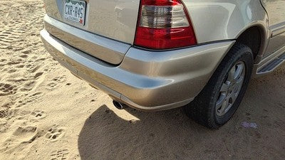 2002-2005 Mercedes Ml350 Rear Bumper Cover Assembly Oem Back Gold 1638806971