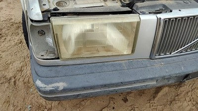 1991 Volvo 740 Passenger Right Front Headlight Trim Surround Panel Door