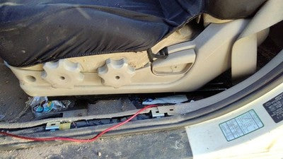 2003 Hyundai Elantra Driver Left Side Seat Trim Panel Oem Tan