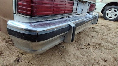 1978-1983 Chevy Malibu Rear Bumper Assembly With Brackets Oem Chrome 14021405