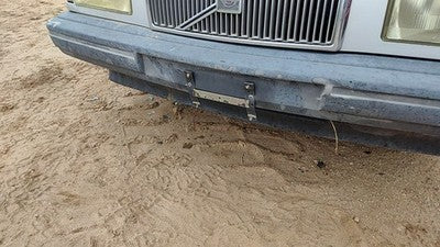 1990-1992 Volvo 740 Front Bumper Cover Assembly Oem 13698857