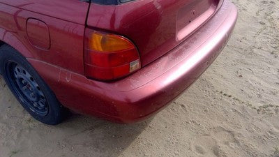 1996-1999 Saturn Sw2 Rear Bumper Cover Assembly Oem Back Red