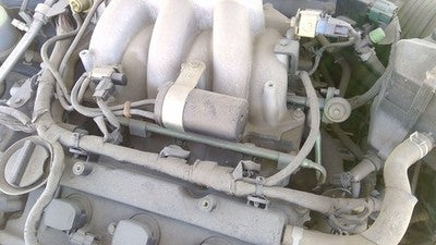 2002-2003 Nissan Maxima Complete Fuel Rail With Injectors Set Loaded Oem 3.5L