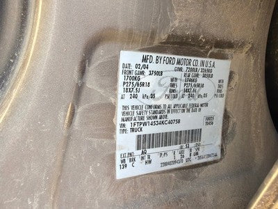 2004-2008 Ford F150 Alternator 5.4L 7L3Z10346A