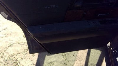 1993 Buick Park Ave Driver Left Rear Inside Door Trim Panel Only Oem Back Gray