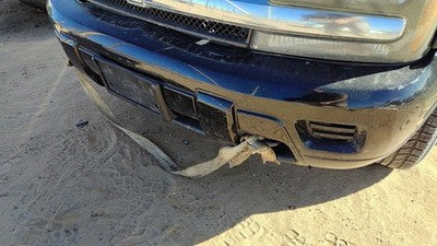 2002-2008 Chevy Trail Blazer Front Bumper Cover Assembly Oem Black 41U 15174444