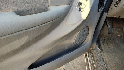 2001 Grand Caravan Driver Left Front Inside Door Trim Panel Only Oem Gray E7l5
