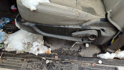 2010 Ford Ranger Driver Left Side Seat Trim Panel Oem Gray