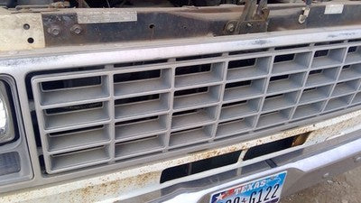 1979-1991 Ford Van E250 Front Grille Oem Chrome D9uz8200a