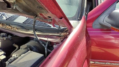 2002-09 Chevy Trail Blazer Driver Left Hood Hinge Assembly Oem Majestic Red 86U