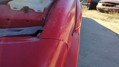 1991-1996 Grand Prix Driver Left Front Fender Oem Red 2 Door 12510702