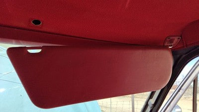 1983 Ford F150 Passenger Right Sun Visor Oem Red