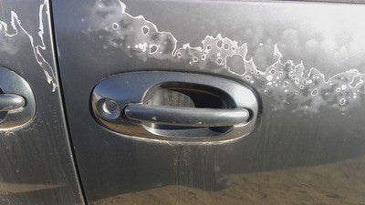 00 Chrysler Voyager Passenger Right Front Outside Door Handle Oem Green Qk02ws2