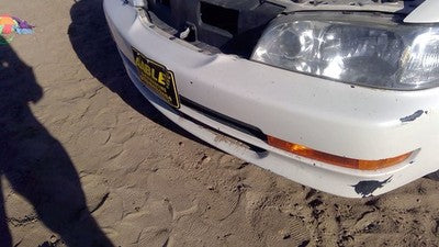 1996-1998 Acura Tl Front Bumper Cover Assembly Oem White 04711