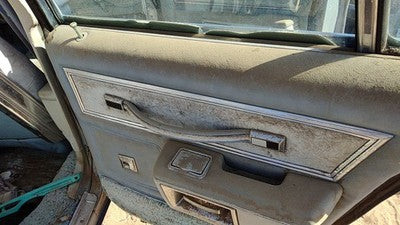 Chevy Caprice Driver Left Rear Inside Door Trim Panel Only Oem Back Gray