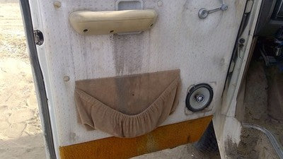 1979 Ford Van E250 Driver Left Front Inside Door Trim Panel Only Oem Brown
