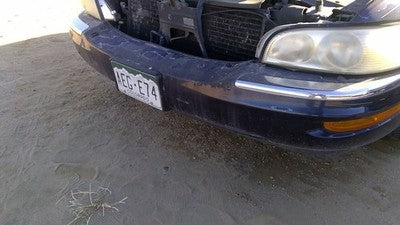 1997-2005 Buick Park Ave Front Bumper Cover Assembly Oem Blue 28U 25651624