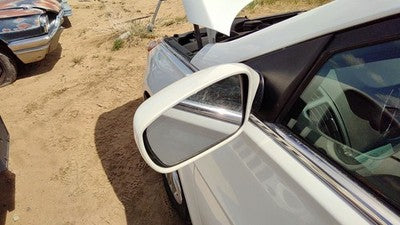 11-15 Sonata Driver Left Side Mirror Door Mounted Shimmering White Mica Wj
