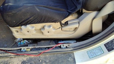 2003 Hyundai Elantra Driver Left Side Seat Trim Panel Oem Tan