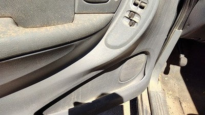 04-06 Town & Country Driver Front Door Trim Panel With Master Switch Gray D5