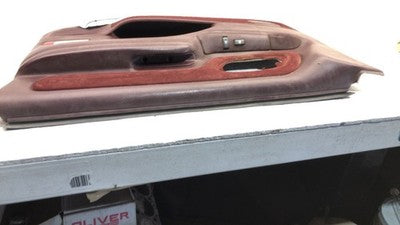 95 Chevy Silverado 1500 Passenger Right Front Inside Door Trim Panel Oem Red