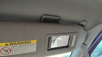1997 Ford Expedition Passenger Right Sun Visor Oem Gray F2