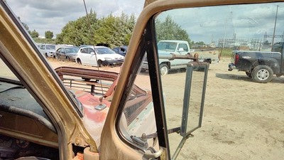 1967-72 Ford F100 Passenger Right Front Vent Window Small Door Glass With Frame