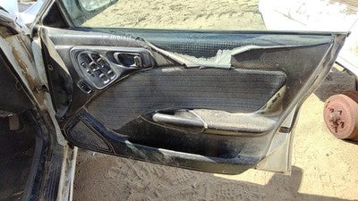 98 Subaru Legacy Rhd Postal Right Front Inside Door Trim Panel Wth Switches Gray