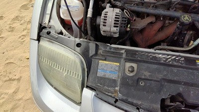 95-05 Pontiac Sunfire Top Plastic Cover Above Radiator Support Oem Upper Shield