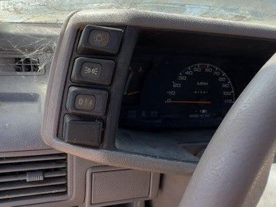 1989-1995 Isuzu Pup Trim Bezel Around Speedometer Oem Dash Surround Panel Gray