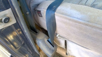 1989 Chevy G20 Van Passenger Right Front Seat Belt Retractor Oem Shoulder Blue