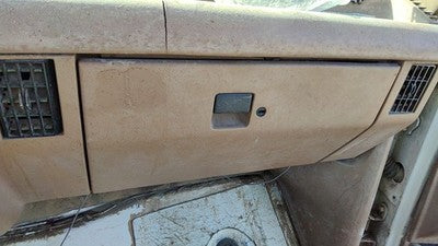 Ford F150 Glove Box Assembly Complete Door With Latch Oem Brown