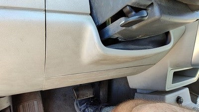 2006-2010 Pt Cruiser Lower Dash Under Column Knee Bolster Trim Panel Oem Gray Da