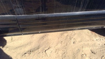 01-02 Subaru Forester Passenger Right Front Moulding From Door Trim Strip Black
