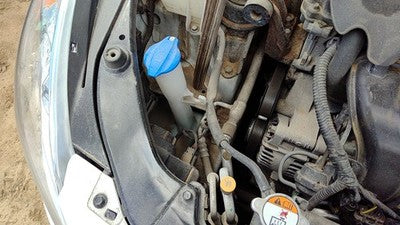 11-15 Hyundai Sonata Windshield Washer Fluid Reservoir With Pump Oem Wiper Tank