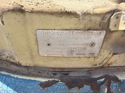 1966-1977 Vw Super Beetle Passenger Right Front Upper Control Arm Oem