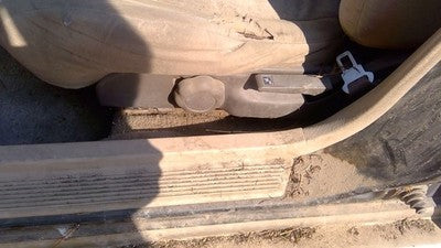 1993 Saturn Sw2 Driver Left Side Seat Trim Panel Oem Tan