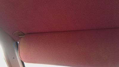 1985 Jeep Cherokee Driver Left Sun Visor Oem Red