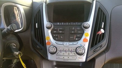 12-15 Chevy Equinox Radio Control Panel Dash Cd Mp3 Ufu Ac Opt C68 Oem 22880249