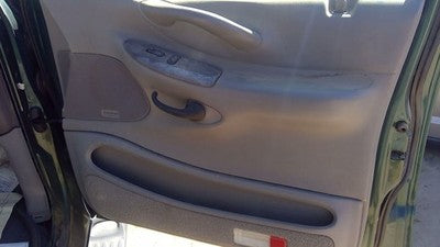 97-99 Ford Expedition Passenger Right Front Inside Door Trim Panel Only Gray F2