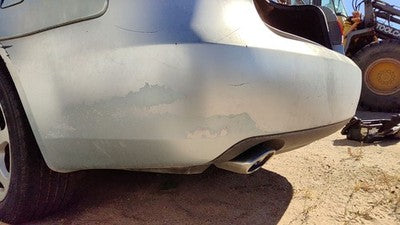2006-2008 Hyundai Sonata Rear Bumper Cover Assembly Oem Back H1 Silver Blue