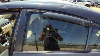 2004-2009 Mazda 3 Driver Left Rear Side Window Door Glass Oem Back Ban673511