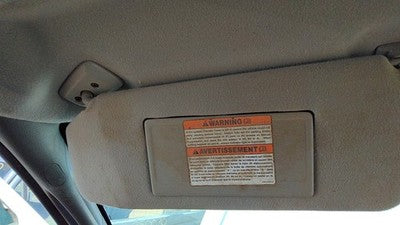 2004-2008 Ford F150 Driver Left Sun Visor Oem Gray Me 4L3z1504105bab