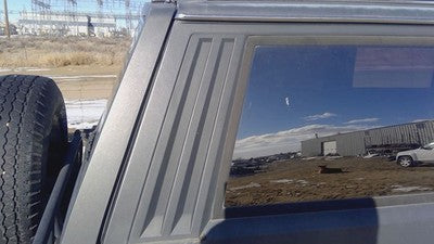 1985 Jeep Cherokee Passenger Right Rear Moulding On Quarter Panel Oem Gray