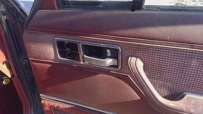85 Jeep Cherokee Passenger Right Front Inside Door Trim Panel Only Oem 2 Dr Red