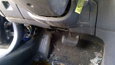 1994-1996 Toyota Camry Lower Dash Under Column Knee Bolster Trim Panel Oem Gray